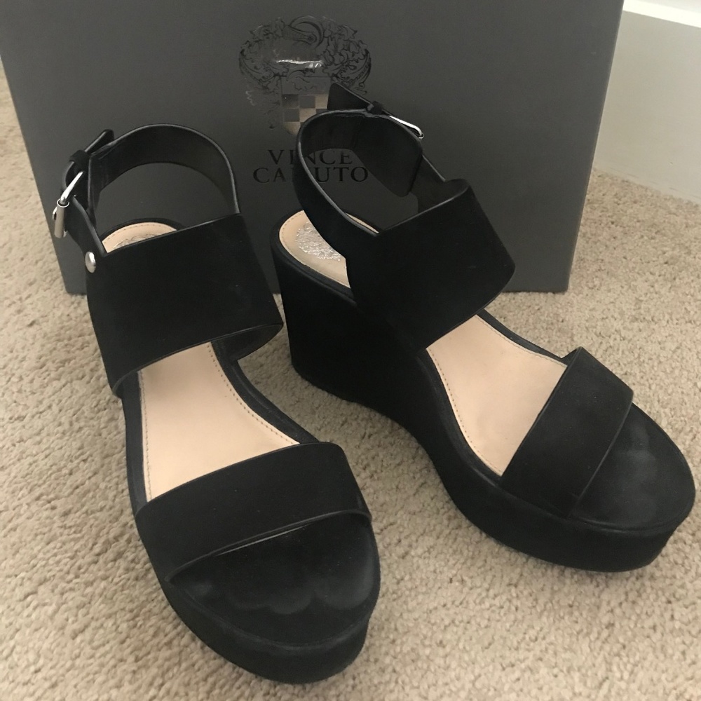 Vince Camuto Women's Karlan Wedge Sandal